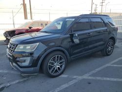 Salvage cars for sale at Sun Valley, CA auction: 2016 Ford Explorer Sport