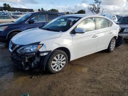 Salvage cars for sale at American Canyon, CA auction: 2016 Nissan Sentra S