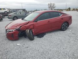 Salvage cars for sale at Riverview, FL auction: 2024 Nissan Sentra SV