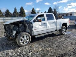 Chevrolet Silverado k2500 Heavy dut salvage cars for sale: 2017 Chevrolet Silverado K2500 Heavy Duty LTZ