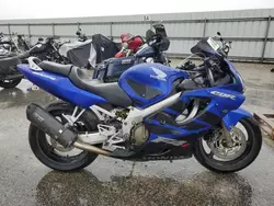 Salvage motorcycles for sale at Harleyville, SC auction: 2006 Honda CBR600 F4