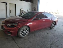 Salvage cars for sale from Copart Anthony, TX: 2016 Chevrolet Malibu Premier