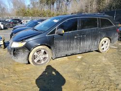 Salvage cars for sale at Waldorf, MD auction: 2011 Honda Odyssey Touring