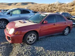 Salvage Cars with No Bids Yet For Sale at auction: 2003 Subaru Impreza WRX