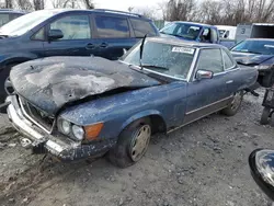 Salvage cars for sale at Baltimore, MD auction: 1981 Mercedes-Benz 380 SL