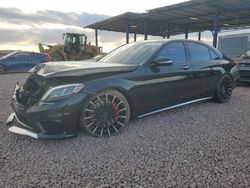 Mercedes-Benz salvage cars for sale: 2017 Mercedes-Benz S 63 AMG