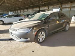 Salvage cars for sale at auction: 2015 Chrysler 200 Limited