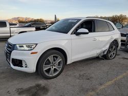 Salvage cars for sale at Las Vegas, NV auction: 2020 Audi Q5 Premium Plus