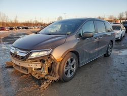 Salvage cars for sale at Bridgeton, MO auction: 2019 Honda Odyssey Touring