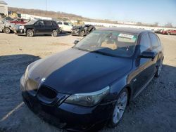 Salvage cars for sale at Earlington, KY auction: 2008 BMW 535 I