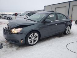 Carros salvage a la venta en subasta: 2013 Chevrolet Cruze LTZ