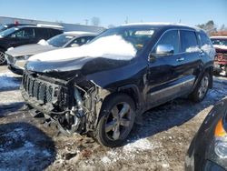 SUV salvage a la venta en subasta: 2013 Jeep Grand Cherokee Overland