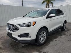 Salvage cars for sale at Riverview, FL auction: 2020 Ford Edge SEL