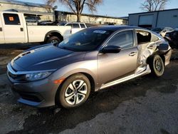 Salvage cars for sale at Albuquerque, NM auction: 2017 Honda Civic LX