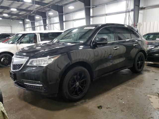 2016 Acura MDX Technology