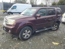 Honda Pilot salvage cars for sale: 2011 Honda Pilot EXL