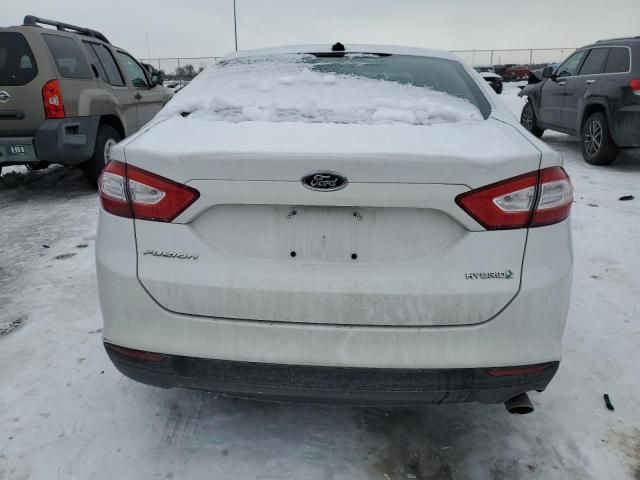 2014 Ford Fusion S Hybrid