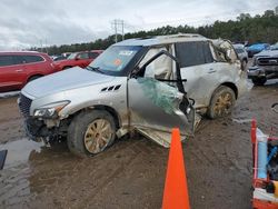 Salvage cars for sale at Greenwell Springs, LA auction: 2016 Infiniti QX80