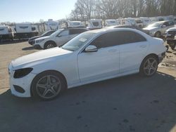 Salvage cars for sale at Glassboro, NJ auction: 2017 Mercedes-Benz C 300 4matic