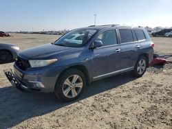 Toyota Highlander Limited Vehiculos salvage en venta: 2013 Toyota Highlander Limited