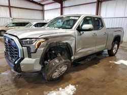 Salvage SUVs for sale at auction: 2022 Toyota Tundra Double Cab Limited