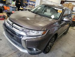 Mitsubishi Vehiculos salvage en venta: 2017 Mitsubishi Outlander SE