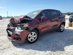 Salvage cars for sale at Arcadia, FL auction: 2017 Chevrolet Trax LS