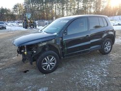 Salvage cars for sale at North Billerica, MA auction: 2012 Volkswagen Tiguan S