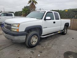 Chevrolet salvage cars for sale: 2005 Chevrolet Silverado C2500 Heavy Duty