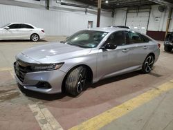 Honda salvage cars for sale: 2022 Honda Accord Sport