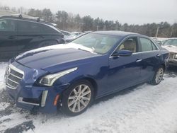 Salvage cars for sale at Exeter, RI auction: 2014 Cadillac CTS Luxury Collection