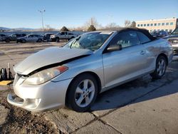 Toyota salvage cars for sale: 2006 Toyota Camry Solara SE