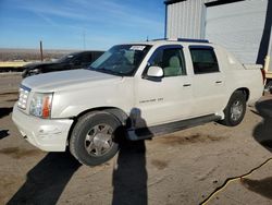 Cadillac Escalade salvage cars for sale: 2002 Cadillac Escalade EXT