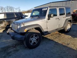 Salvage cars for sale at Spartanburg, SC auction: 2015 Jeep Wrangler Unlimited Sport