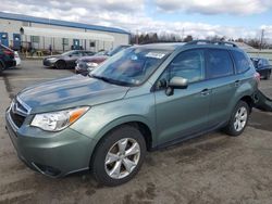 Salvage cars for sale at Pennsburg, PA auction: 2015 Subaru Forester 2.5I Premium