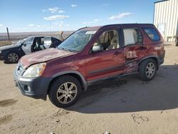 Salvage cars for sale at Albuquerque, NM auction: 2005 Honda CR-V LX