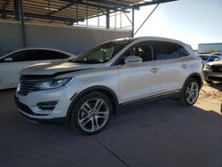 Salvage cars for sale at auction: 2015 Lincoln MKC