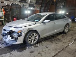 Salvage cars for sale at Albany, NY auction: 2019 Chevrolet Malibu LT