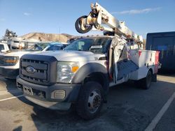 Salvage trucks for sale at Van Nuys, CA auction: 2012 Ford F550 Super Duty