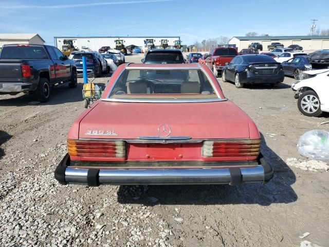 1983 Mercedes-Benz 380 SL