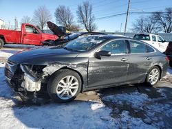 Chevrolet Malibu lt salvage cars for sale: 2017 Chevrolet Malibu LT