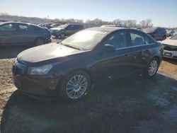 Salvage cars for sale at Kansas City, KS auction: 2012 Chevrolet Cruze ECO