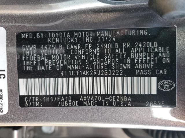 2024 Toyota Camry LE