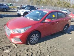 Salvage cars for sale at Waldorf, MD auction: 2019 Hyundai Accent SE