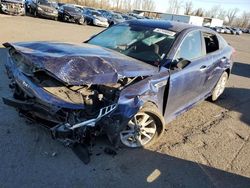 Salvage cars for sale at Portland, OR auction: 2018 KIA Optima LX