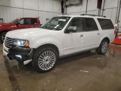 Lincoln salvage cars for sale: 2017 Lincoln Navigator L Reserve