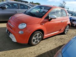 Salvage cars for sale at American Canyon, CA auction: 2013 Fiat 500 Electric