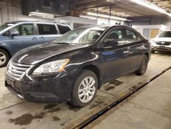 Salvage cars for sale from Copart Wheeling, IL: 2014 Nissan Sentra S