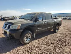 Salvage cars for sale from Copart Phoenix, AZ: 2006 Nissan Titan XE