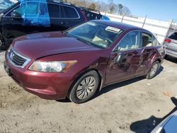 2010 Honda Accord LX en venta en Spartanburg, SC